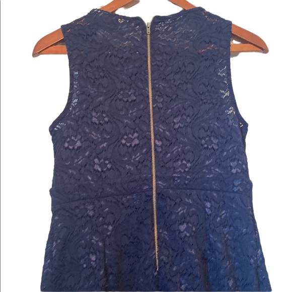 A Pea in the Pod Sleeveless Maternity Navy Blue Dress - Picture 6 of 12